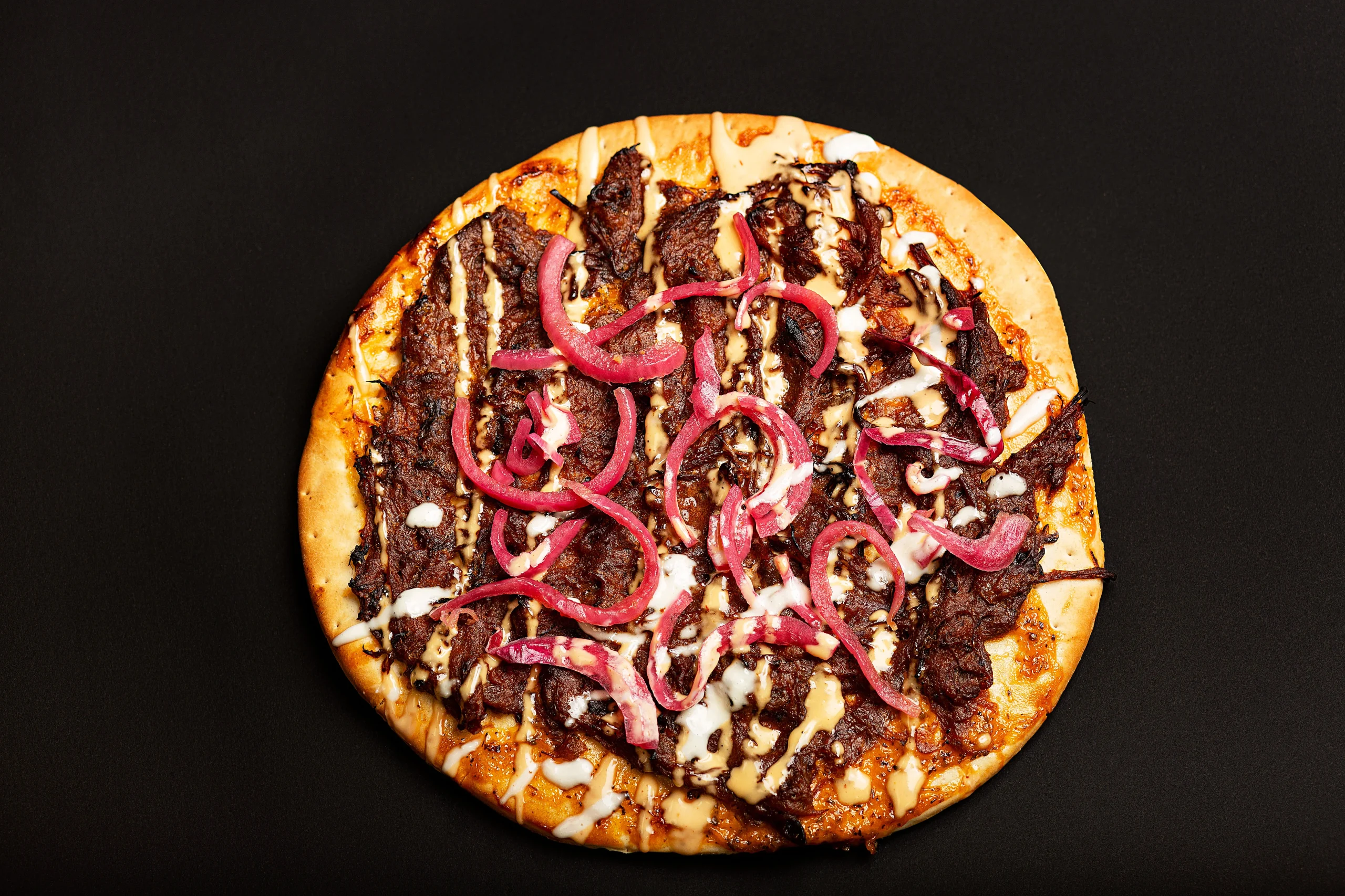 Pulled Beef Pizza 9″