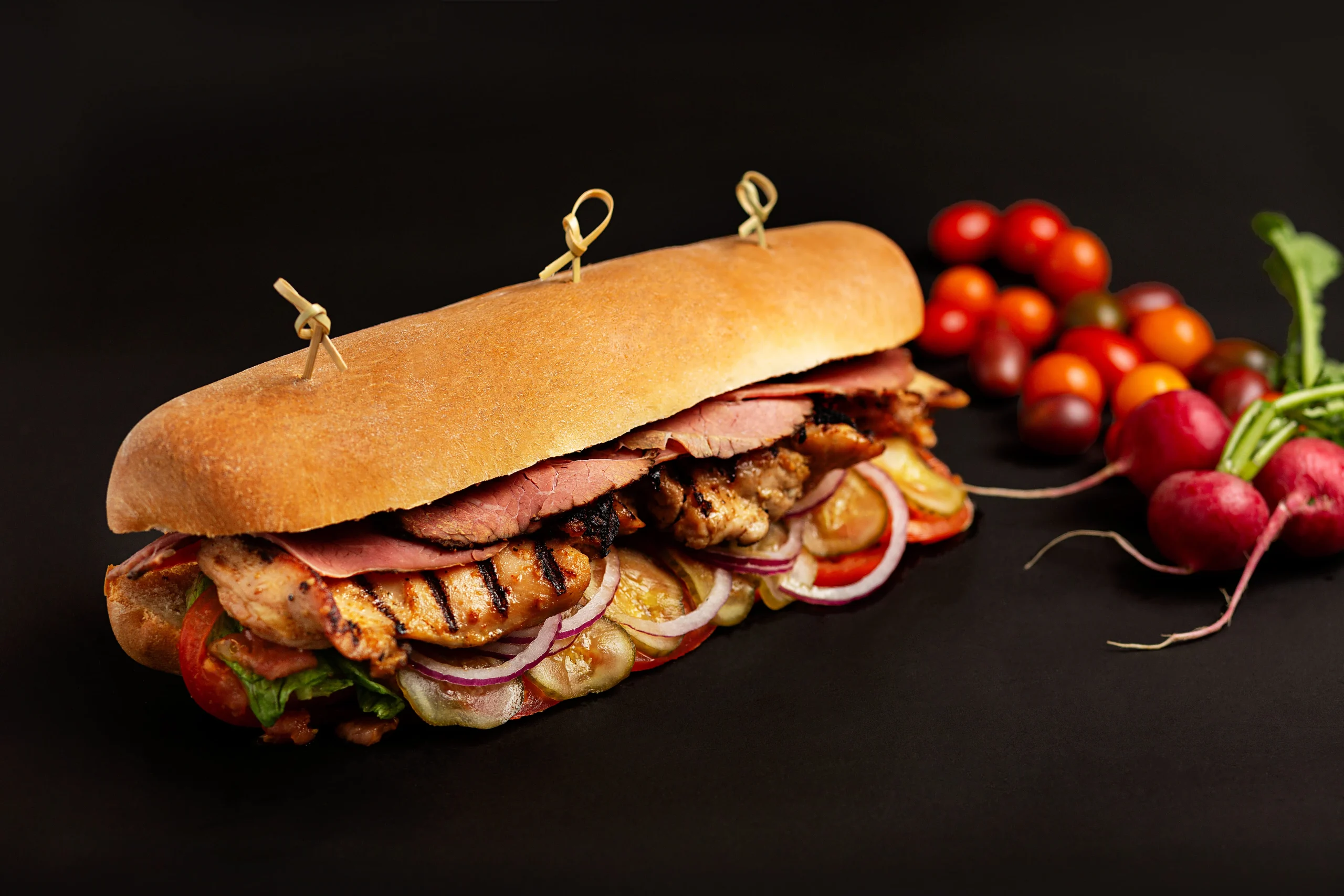 Chicken Pastrami Sando